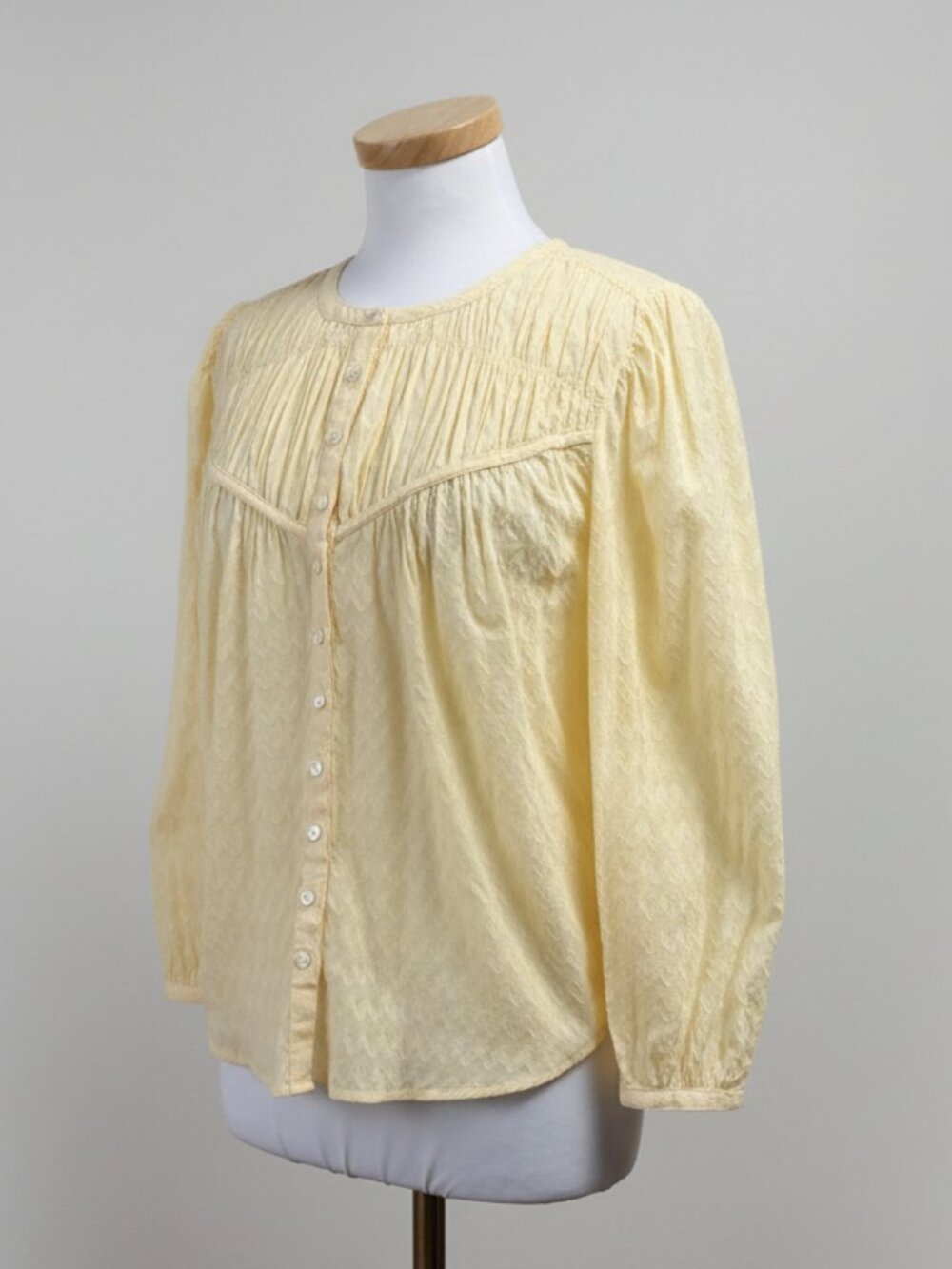 Joie yellow blouse, size S